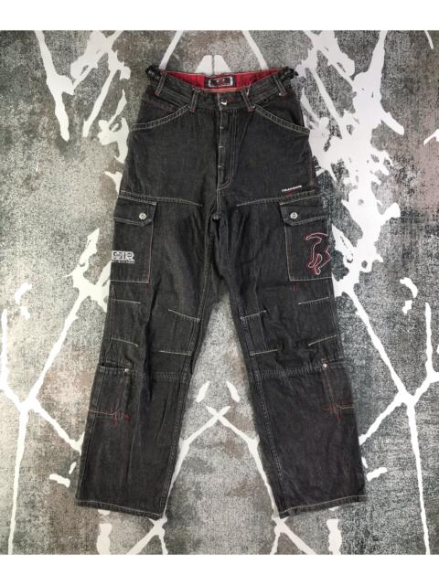 Other Designers Vintage - Vintage Transer Baggy Jeans Cargo Denim KJ2324