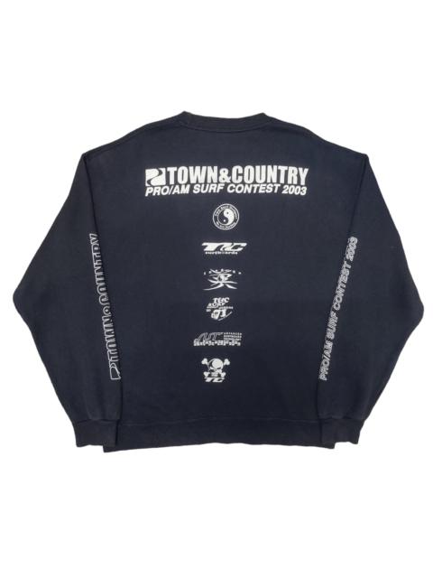 Vintage Town&Country Pro/Am Surf Contest 2003 Sweatshirt