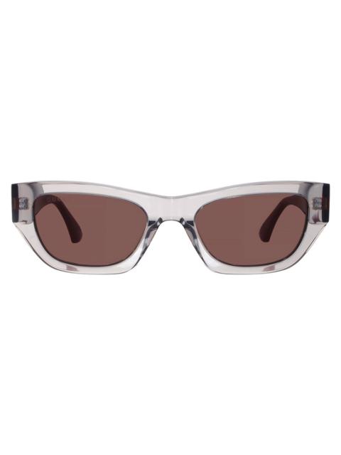 GUCCI Gucci Brown Cat Eye Ladies Sunglasses GG2116S 005 52