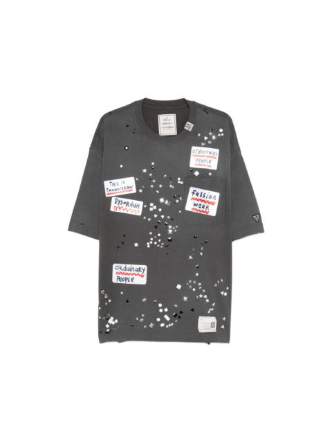 Maison MIHARAYASUHIRO Maison Mihara Yasuhiro Grey T-Shirts & Vests - T-Shirts Men