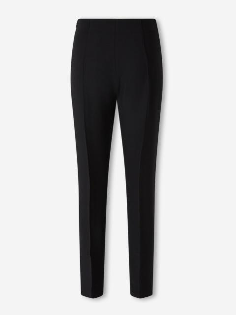 ROLAND MOURET SKINNY WOOL TROUSERS