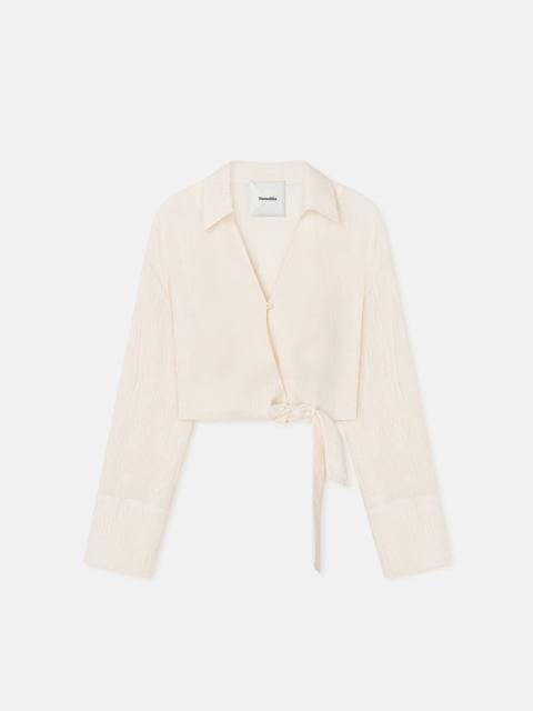Nanushka Seersucker Gauze Shirt