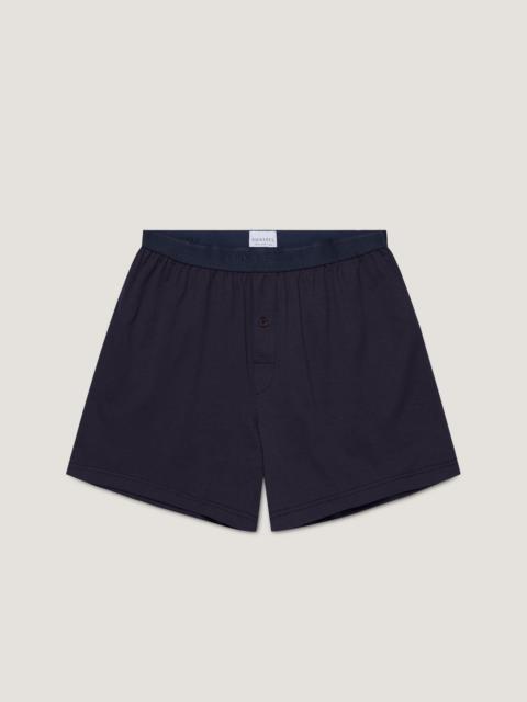 Sunspel Superfine Cotton One‑Button Boxer Shorts