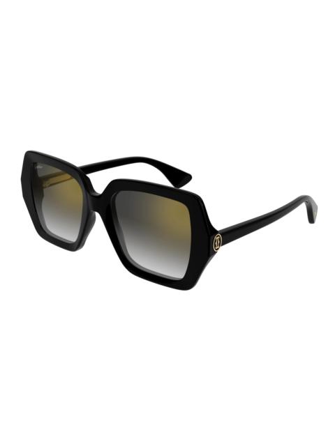 Cartier Cartier Grey Square Ladies Sunglasses CT0507S 001 54