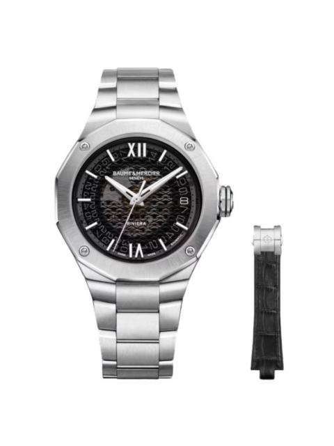 Other Designers Baume et Mercier Riviera Automatic Grey Dial Men's Watch M0A10748