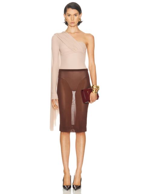 MAYGEL CORONEL Vionnet One Piece Top