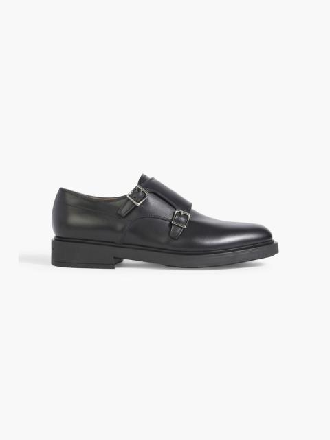 Gianvito Rossi Scott leather monk-strap shoes