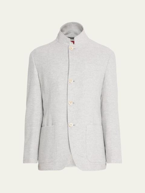 Brunello Cucinelli Men's Cashmere Blazer-Style Coat