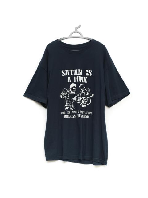 Other Designers Asspizza Satan Is A Punk Odelkiss Tee Size XXL