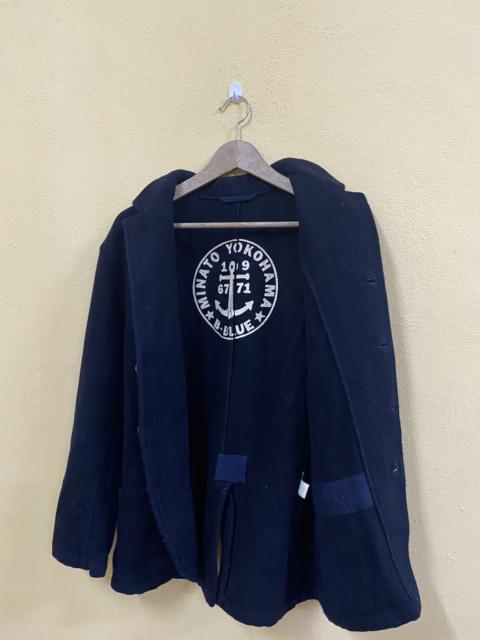 Other Designers Japanese Brand - Blue Blue Japan Yokohama Wool Jacket