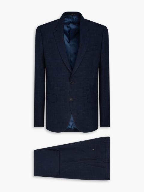 Paul Smith Checked wool-blend tweed suit