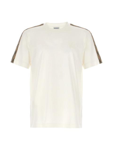 Burberry Check tape t-shirt