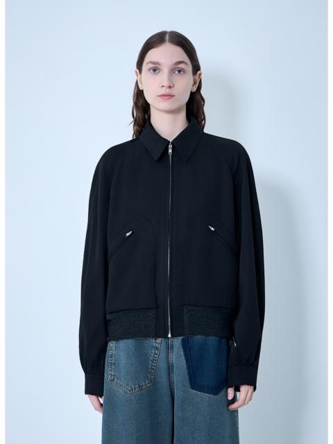 Maison Margiela Maison Margiela Women Zip-Front Wool-Blend Jacket