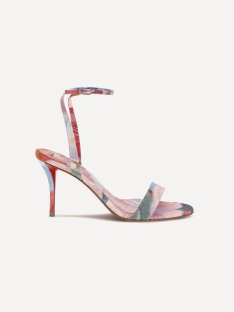 Christian Louboutin Miss Z Sandals peonies print