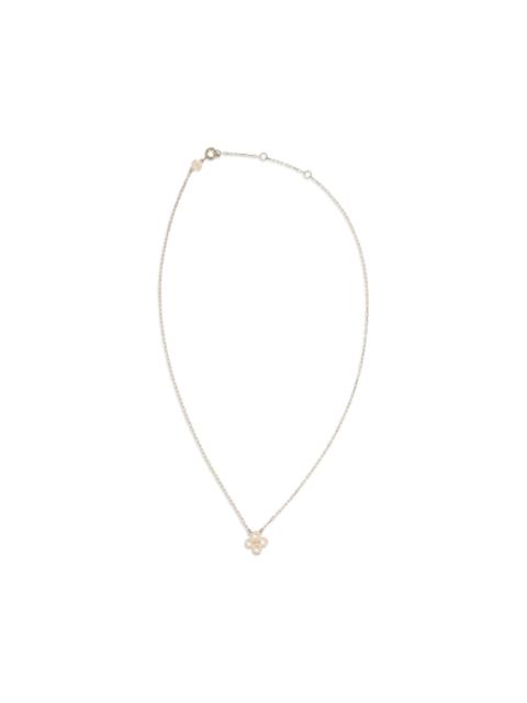 TORY BURCH Tory Burch Forget Me Not Clover Pendant Necklace Tory Gold