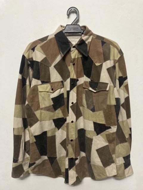 Other Designers Hype - Vintage OMKOE Japanese Brand Western Patch Style Shirt