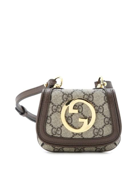 GUCCI Gucci Blondie NM Card Case Wallet with Strap GG Coated Canvas (Authentic Pre-
Loved)