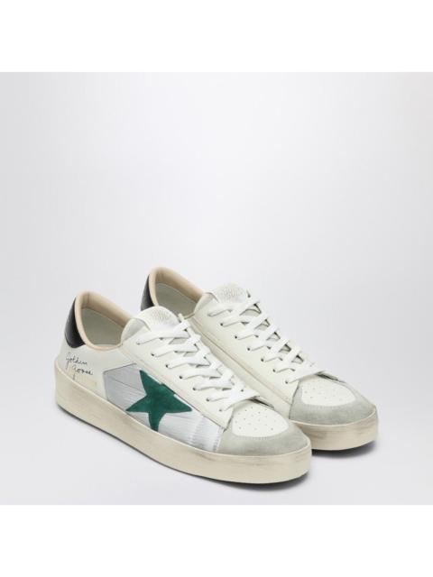 Golden Goose Golden Goose Sneaker Stardan White/Silver/Green Men