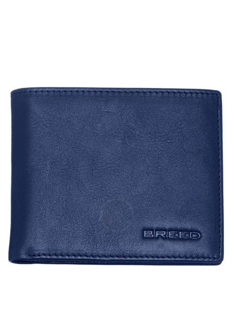 Other Designers Breed Locke Genuine Leather Bi-Fold Wallet - Navy