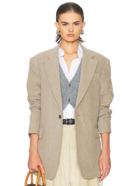 R13 Oversized Ragged Blazer