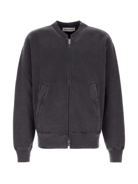 Our Legacy Our Legacy Men Plum Cotton Rift Sweatshirt