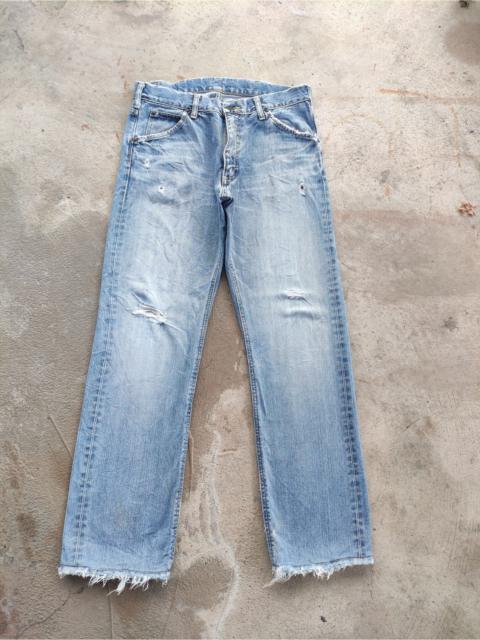 Other Designers Vintage Lee Japan Distressed Faded Denim Jean