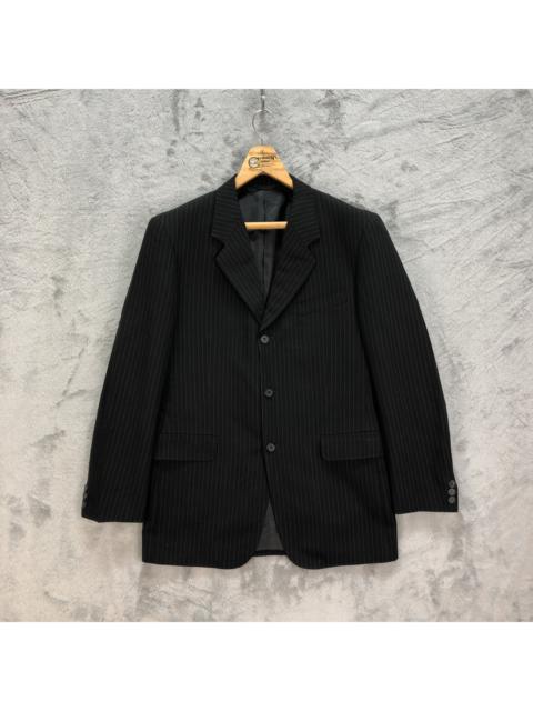 Yohji Yamamoto YOHJI YAMAMOTO A.A.R D'URBAN STRIPES SUIT JACKET #1072-44