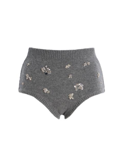 SIMKHAI Georgie Wool Knickers grey