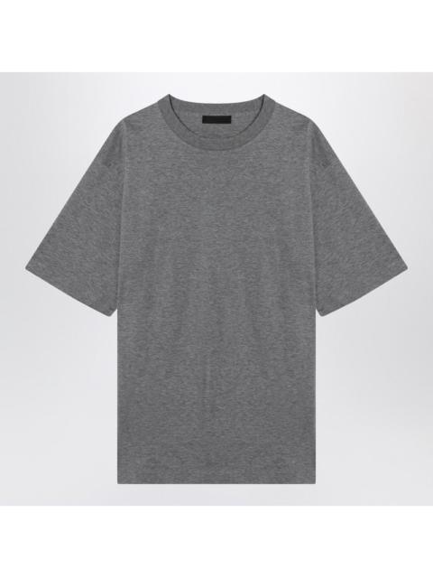 Prada Prada Slate Grey Cotton T-Shirt Men