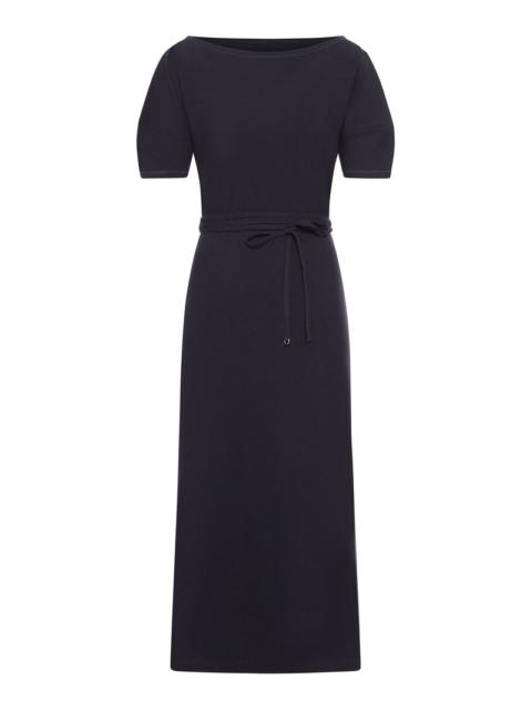 Lemaire Lemaire Women Off-Shoulder Dress In Heavy Linen And Cotton Jersey