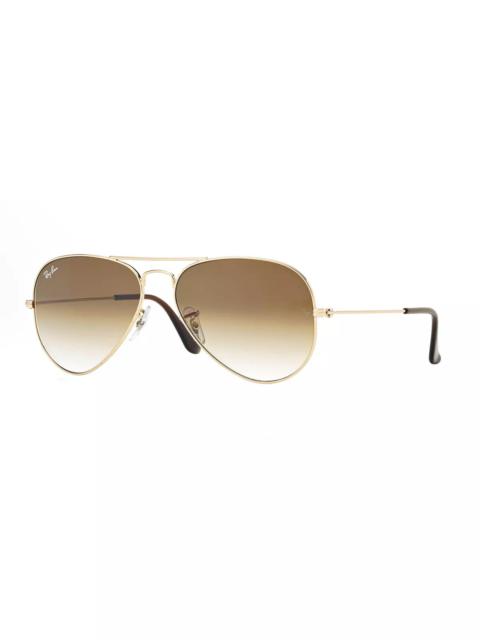 Ray-Ban Aviator Gradient Sunglasses - Gold