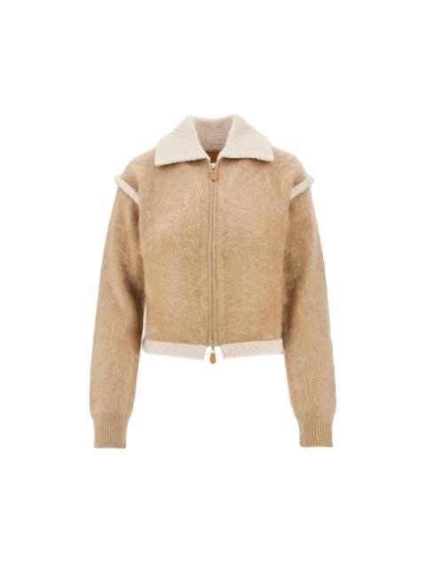 GUEST IN RESIDENCE Guest In Residence Women 'Grizzly Frankie' Brushed Knit Jacket