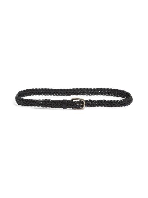 Golden Goose Houston Woven Leather Belt