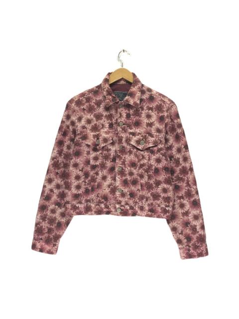 Kapital PPFM Shashiko cropped trucker jacket