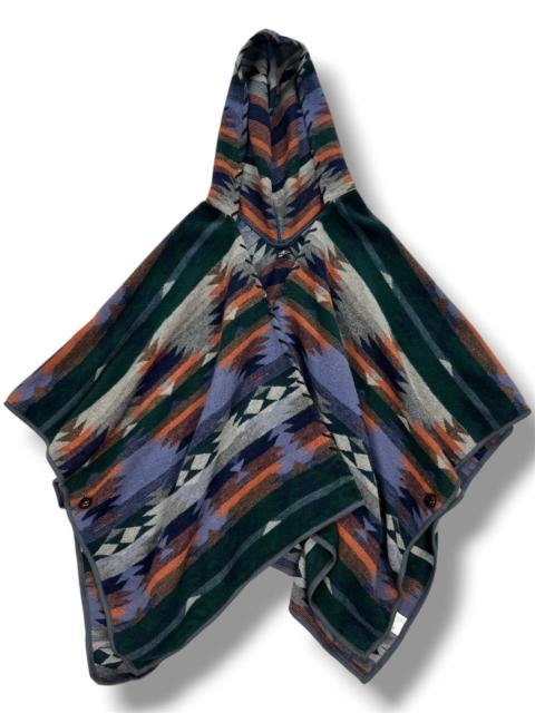 Other Designers Japanese Brand - Grace Continental Native Jacquard Poncho