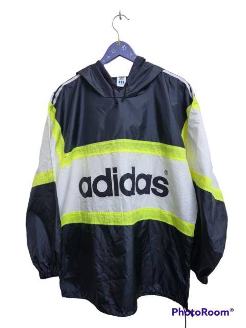 adidas Vintage Adidas spellout pullover lightweight jacket