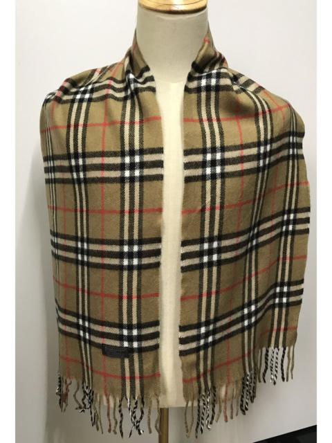 Other Designers vintage burberry scarf muffler wool