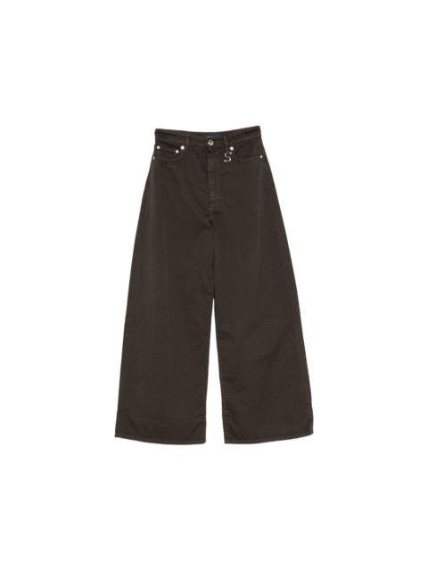 Sportmax Sportmax Brown Denim - Wide-Leg Jeans Women