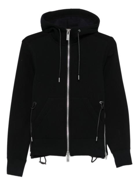 sacai Sacai Women Cotton Zipped Hoodie