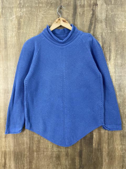 Other Designers Homespun Knitwear - Japanese Brand Blue Knit Sweaters #1393