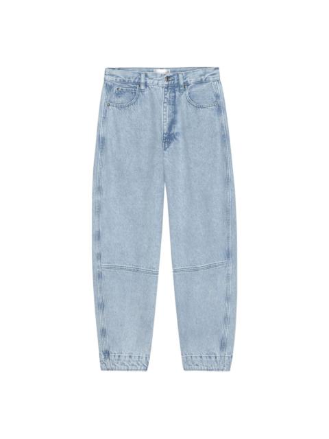 tapered jeans