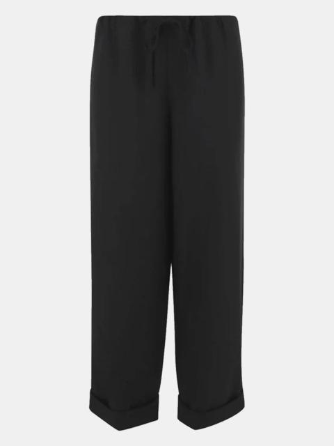 The Row 10772-W4369-BLK DELANO PANT