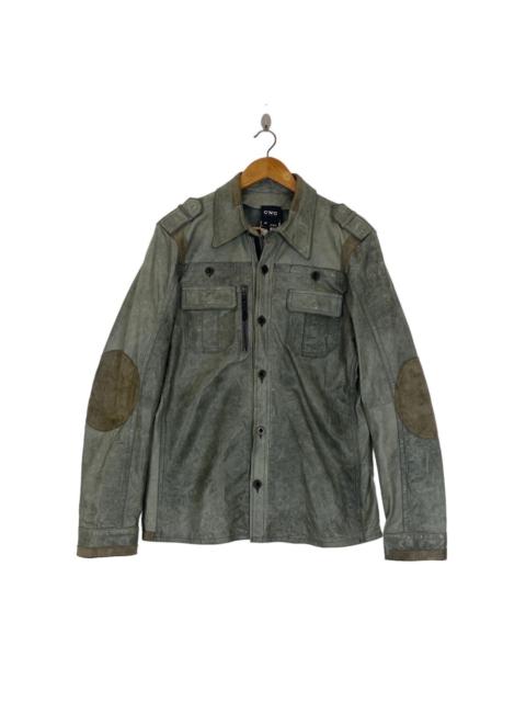 Other Designers ☀️C'N'C Costume National leather jacket