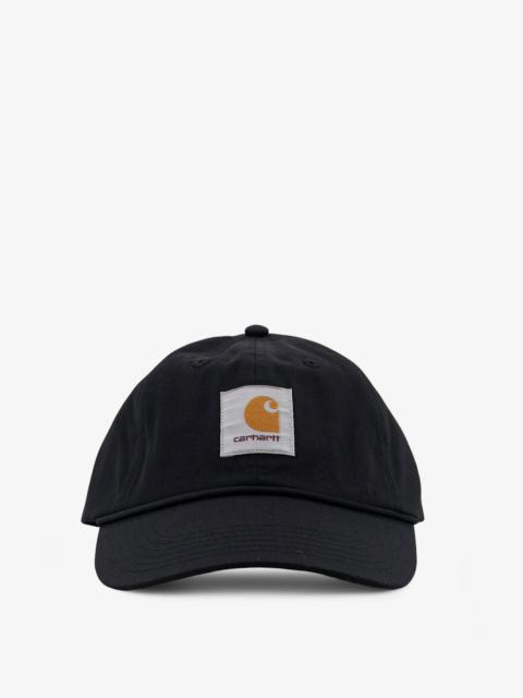 Carhartt Carhartt WIP Postal Cotton Blend Baseball Hat Black