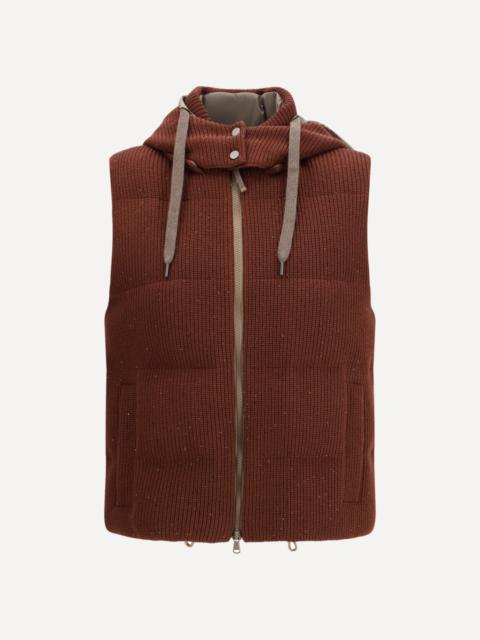 Brunello Cucinelli Hooded Down Vest