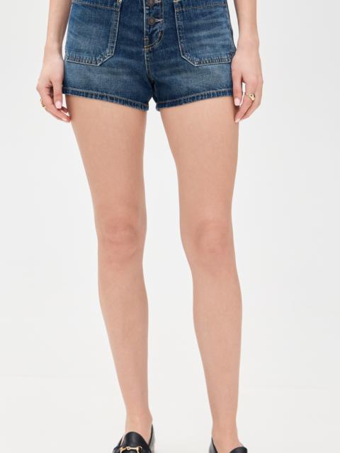 NILI LOTAN Harley Denim Shorts