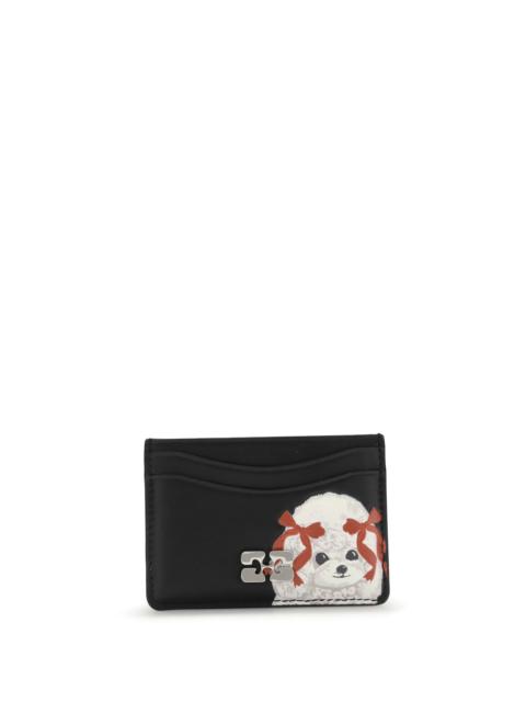 GANNI Ganni Women Bou Card Holder With Poodle