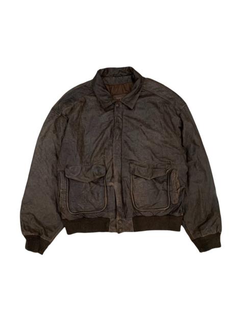 Other Designers Vintage - Adventure Bound By Wilsons Genuine Leather Jacket