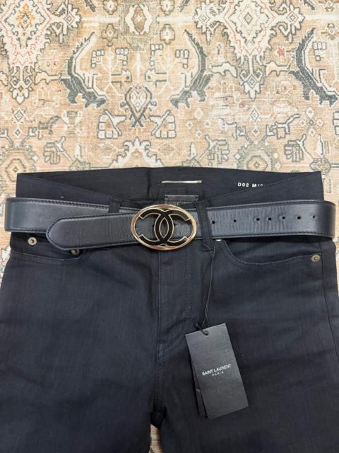 CHANEL Chanel Double C Classic Logo Belt