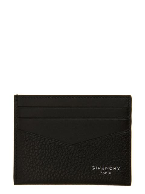 Givenchy Givenchy Leather Card Case in Black at Nordstrom